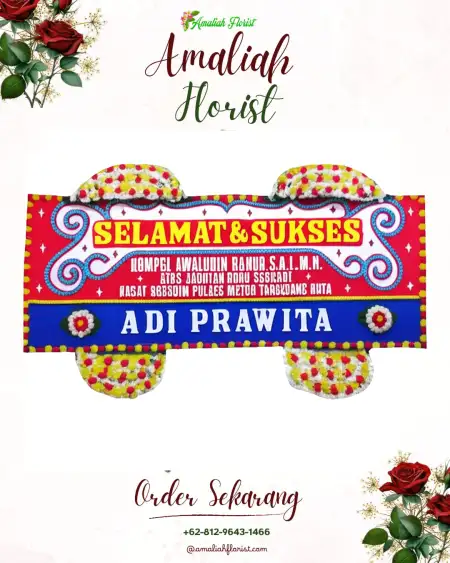 Papan Bunga Ucapan Selamat Patamuan
